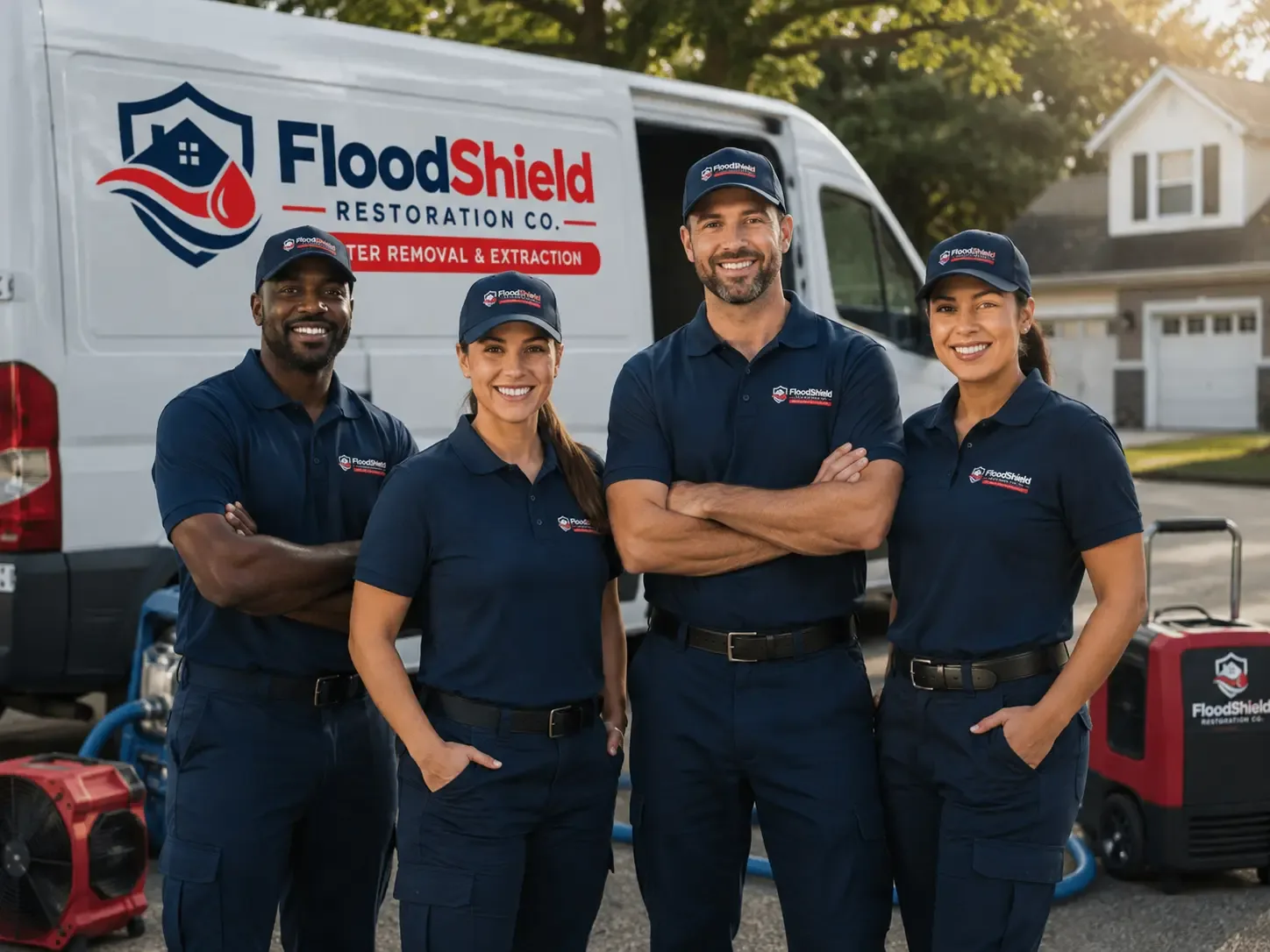 Flood Damage Restoration company in West Chester, IA
